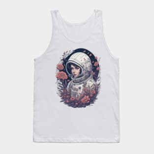 woman astronaut Tank Top